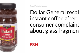 Dollar General recalls instant coffee after consumer complains about glass fragments