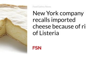 New York company recalls imported cheese because of risk of Listeria