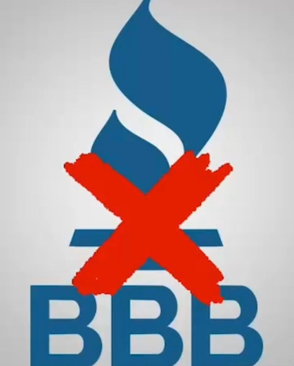 We have made the decision to not continue paying for BBB accreditation