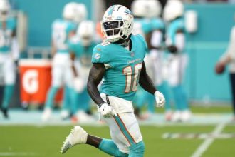 Miami’s Tyreek Hill is ‘absolutely’ on track to play Week 1 vs. the Colts