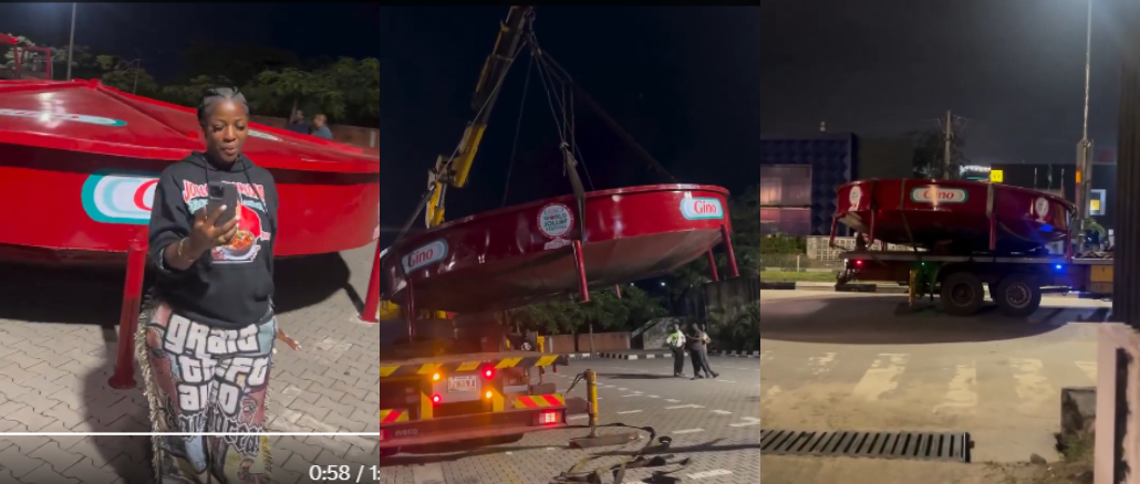 Hilda Baci’s Giant Pot Arrives Ahead Of World’s Largest Jollof Rice Challenge