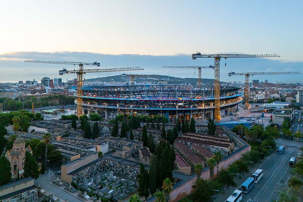 Where will Barcelona play in the Champions League?