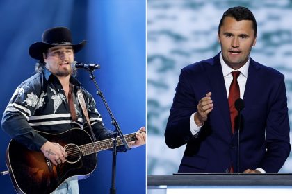 Country singer Gavin Adcock rallies fans with ‘Charlie Kirk’ chant, says he’ll ‘make an impact for centuries’