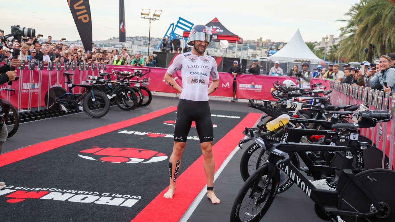 Sam Laidlow reveals what brought him to a swim standstill at IRONMAN World Champs