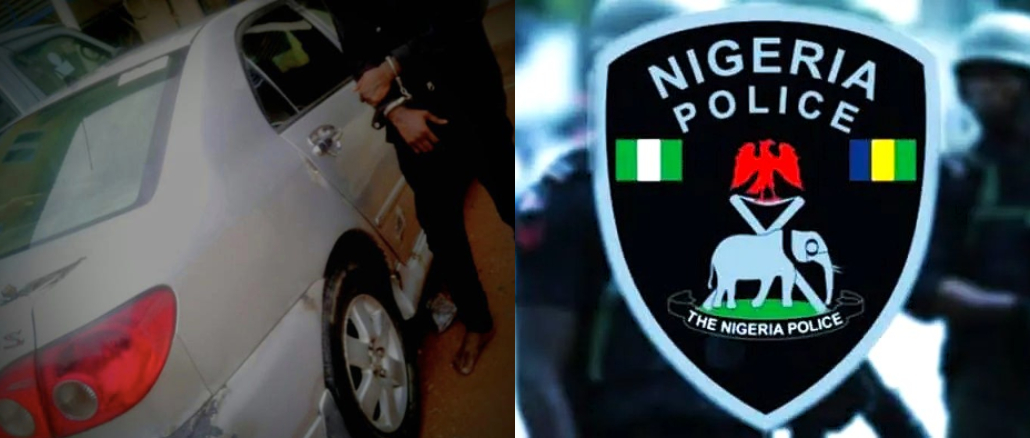 Drama In Ibadan As Police Recover Toyota Corolla Stolen From Uber Driver