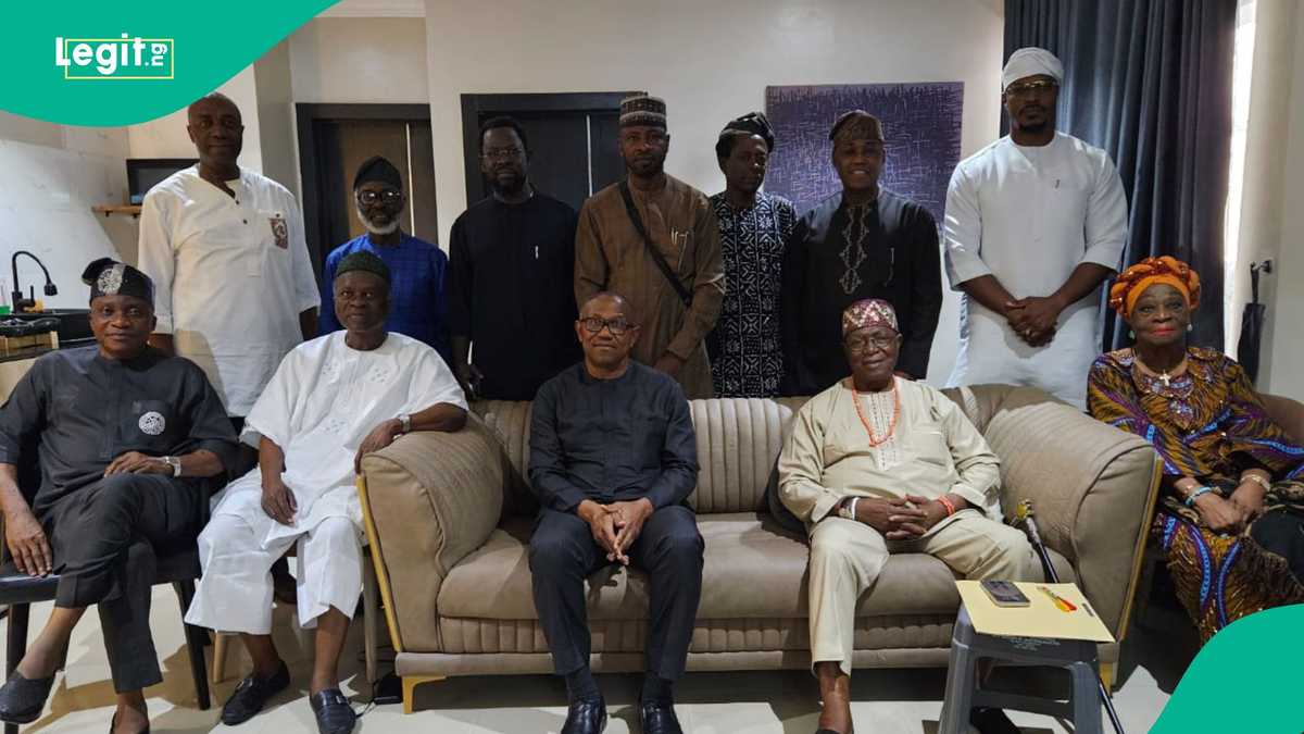 Mixed reactions as Peter Obi visits factional Afenifere leaders