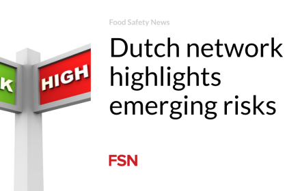 Dutch network highlights emerging risks