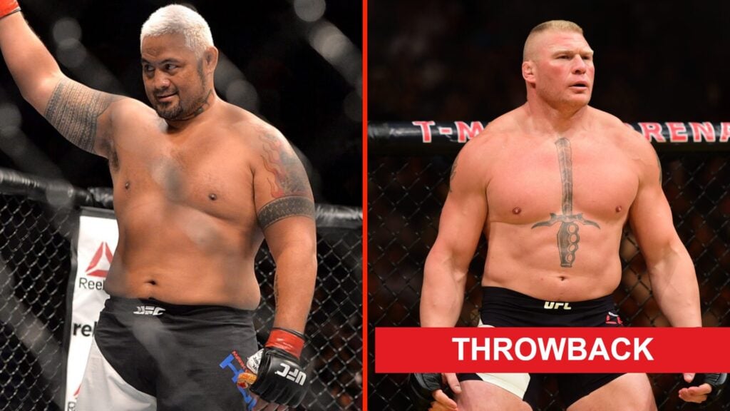 Mark Hunt flattened a UFC legend in Australia to set up the Brock Lesnar fight that saved UFC 200 card