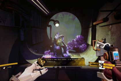 Ambrosia Sky is an essay on death masquerading as a sci-fi cleaning sim