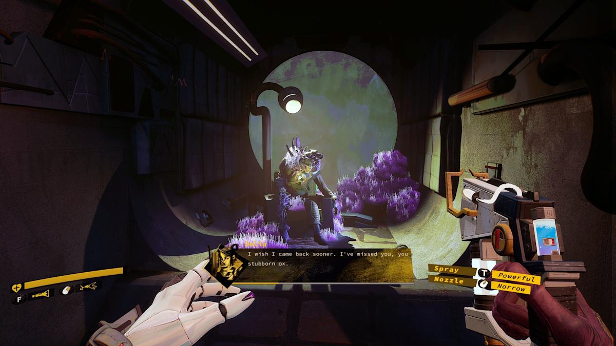 Ambrosia Sky is an essay on death masquerading as a sci-fi cleaning sim