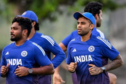 Fun and banter but no drop in intensity at India training