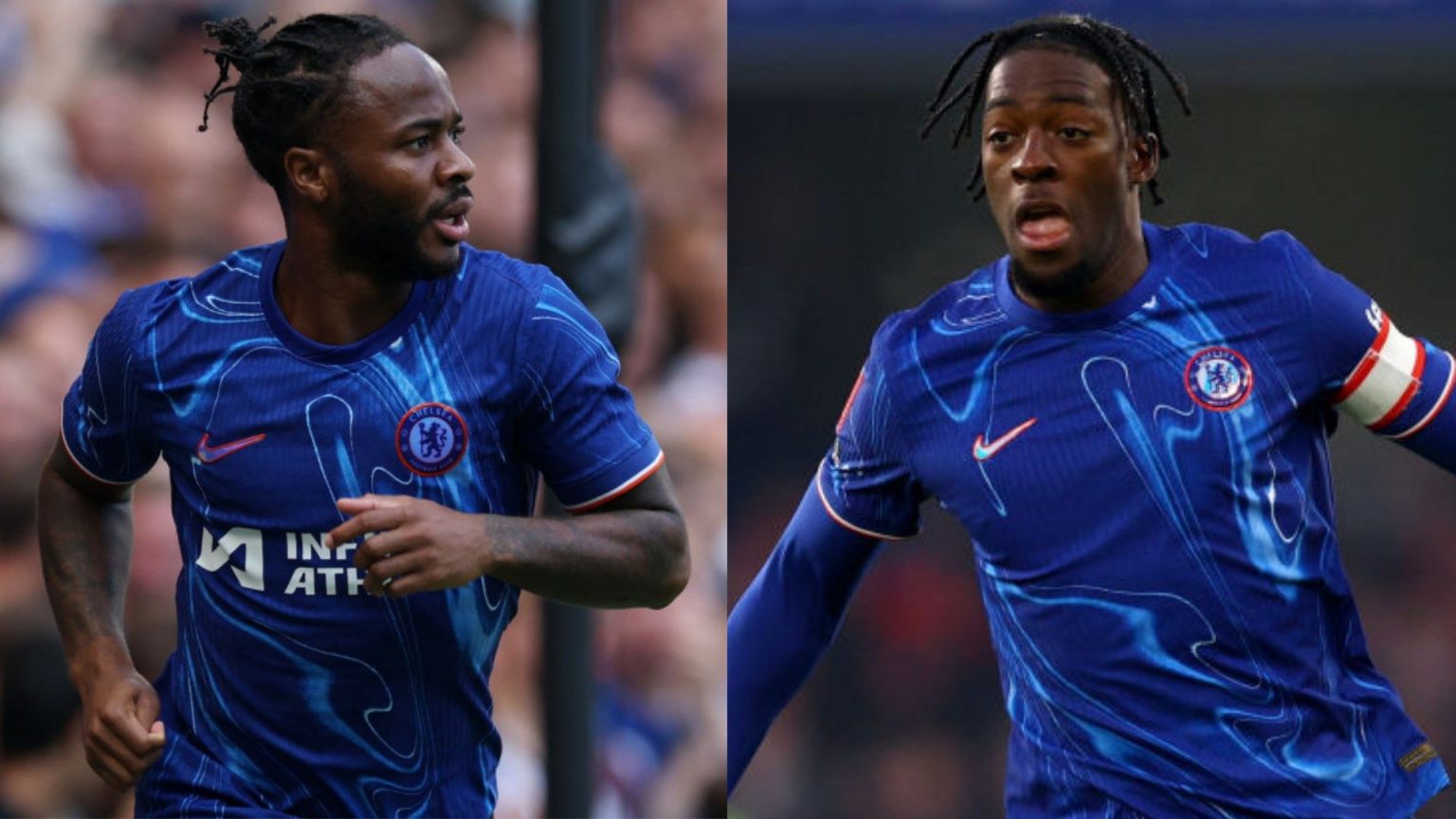 PFA contact Chelsea to raise concerns over treatment of Raheem Sterling and Axel Disasi as duo train away from first-team