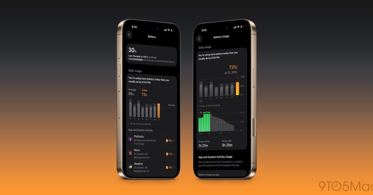 iOS 26’s new Battery feature can help save a draining iPhone