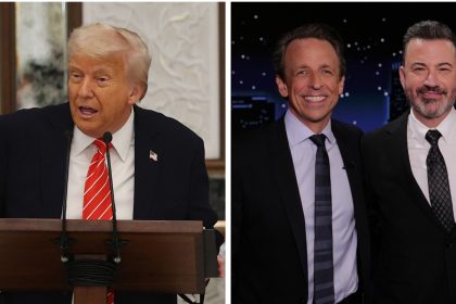 Donald Trump’s stern warning to Seth Meyers while celebrating Jimmy Kimmel’s ‘cancelation’