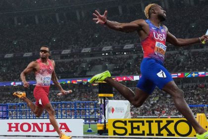 Canada claims silver in men’s 4×100, USA snatches gold at world championships