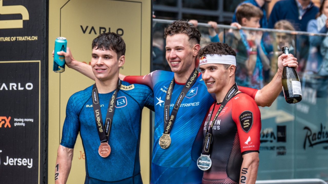 Supertri Jersey 2025 men’s results: Dramatic win for Lehmann as crash ends Brownlee hopes