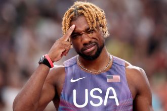 Noah Lyles equals Usain Bolt’s long-standing world record
