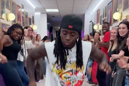 Kai Cenat Just Shut Down The Jennifer Hudson Show’s Spirit Tunnel With His Dance Moves