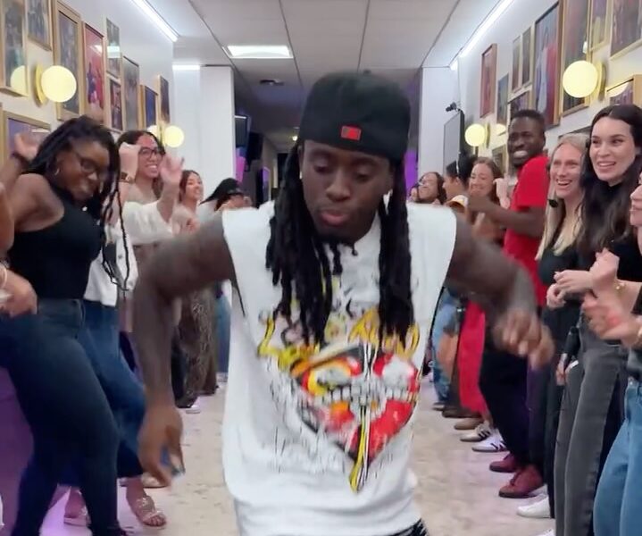 Kai Cenat Just Shut Down The Jennifer Hudson Show’s Spirit Tunnel With His Dance Moves