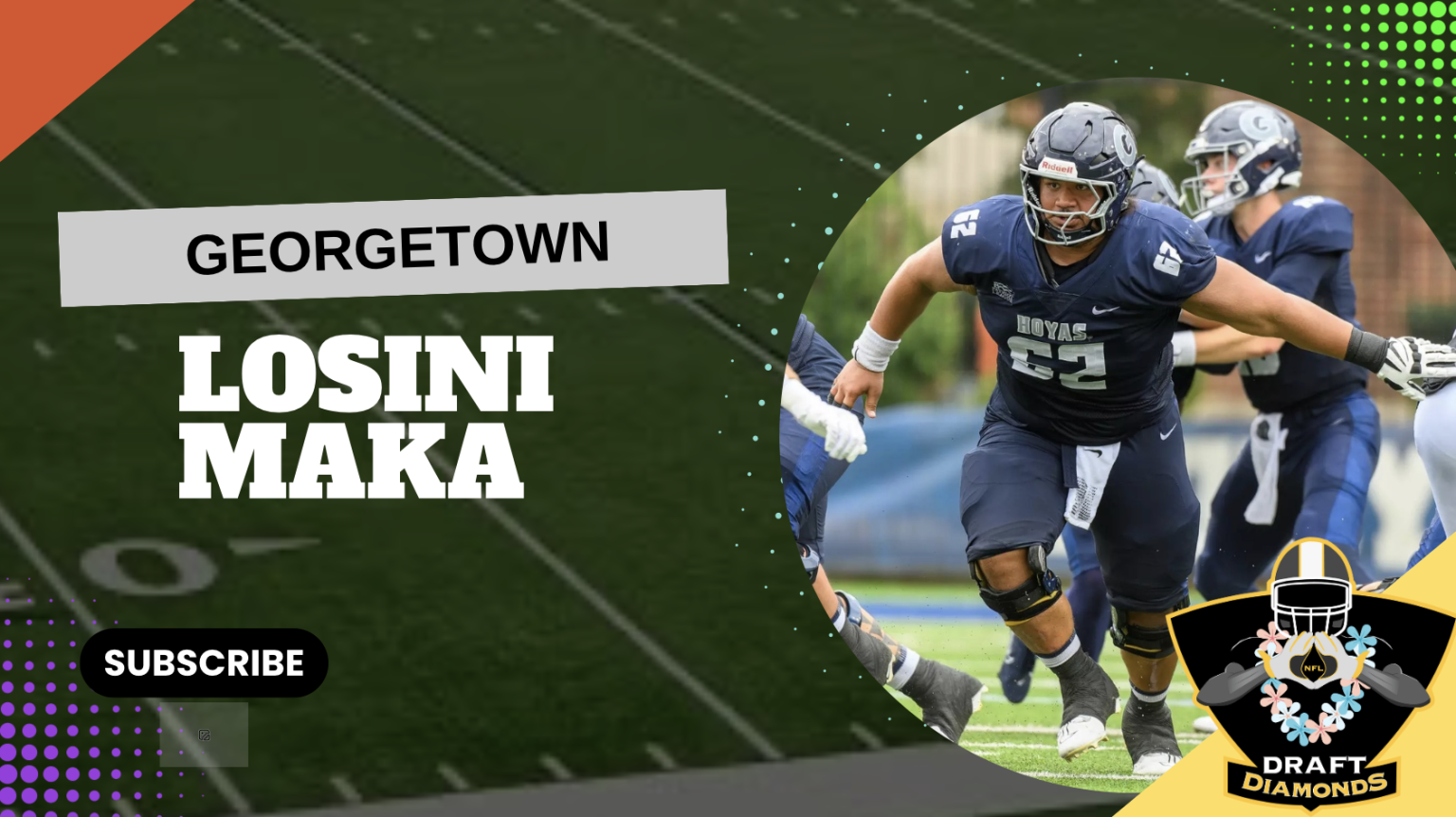 Losini Maka, OC, Georgetown | 2026 NFL Draft Prospect Zoom Interview