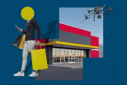 Shoplifters could soon be chased down by drones