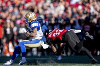 How the Ottawa Redblacks flickering postseason hopes took a hit on one swing of Lewis Ward’s leg
