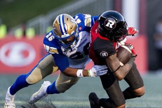 Ottawa Redblacks playoff hopes all but dead after dreadful loss to Winnipeg Blue Bombers