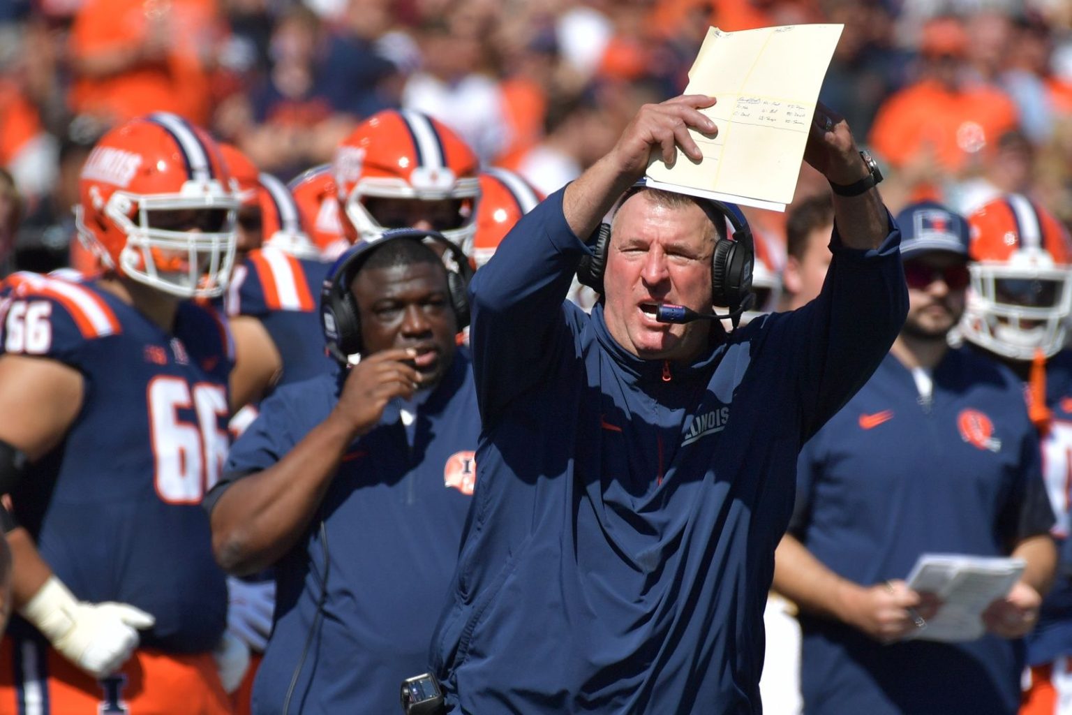 ‘Illini Got Robbed’ — Fans Demands Justice for Bret Bielema as Referees Accused of Rigging For USC