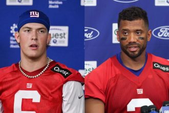 Giants Players Clear Stance on Jaxson Dart Starting & Russell Wilson’s Benching