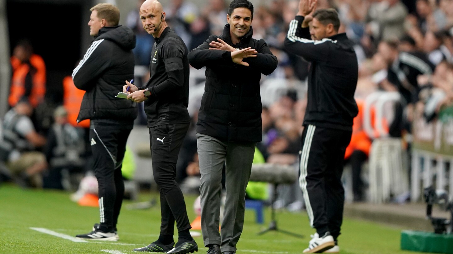 Mikel Arteta reaction —-filled comeback win at Newcastle