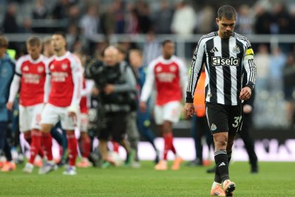 Newcastle 1 Arsenal 2 – Match ratings and comments on all Newcastle United players
