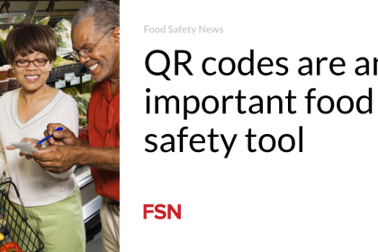 QR codes are an important food safety tool