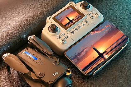 PJC D18: Budget drone launches with remote control with display and obstacle avoidance