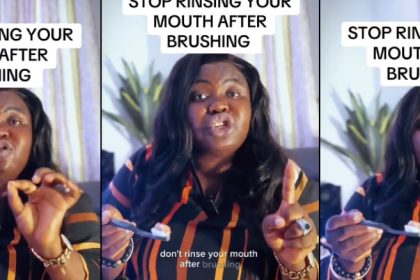 “Stop Rinsing Your Mouth After Brushing”
