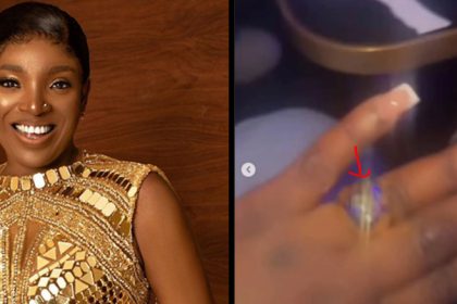 Annie Idibia Sparks Engagement Buzz After Flashing Sparkling Ring In Lagos Club