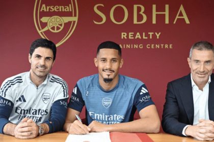 William Saliba signs a contract extension with Arsenal