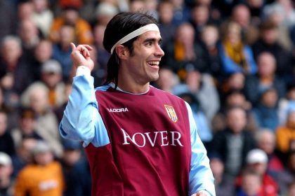 ‘My time at Aston Villa was very special; I loved the club from day one because of the affection from the fans, who even made up a song dedicated to my name’ Juan Pablo Angel recalls an Aston Villa game that changed his life
