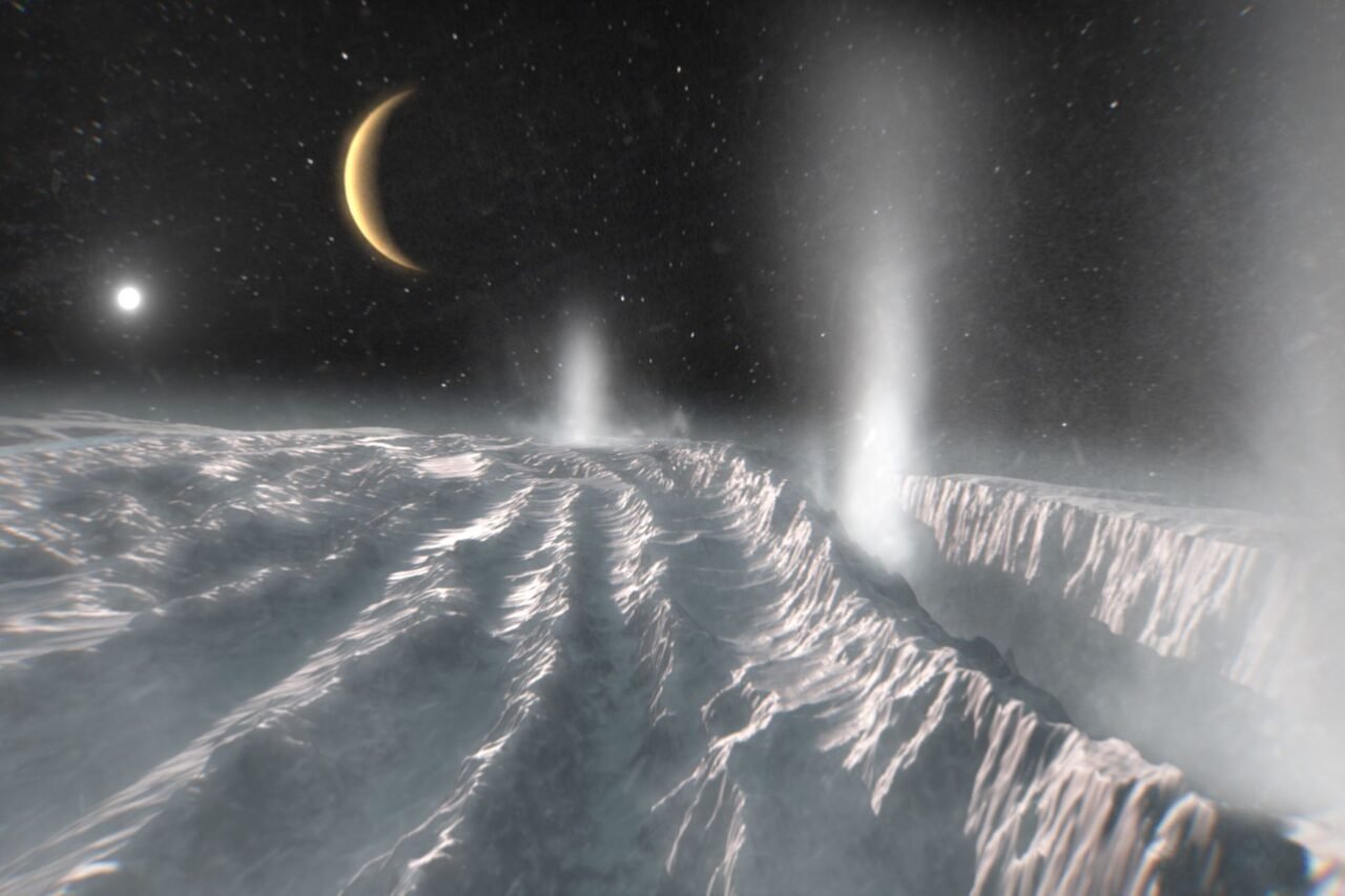 New Life-Giving Molecules Found in 17-Year-Old Data From Saturn’s Moon Enceladus