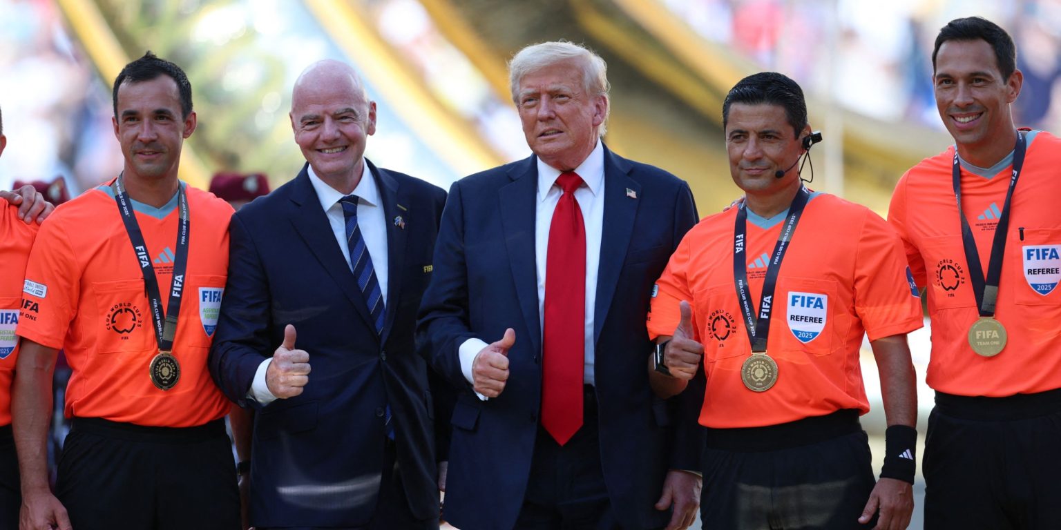 Donald Trump snubs Arsenal and hints which Premier League team he supports