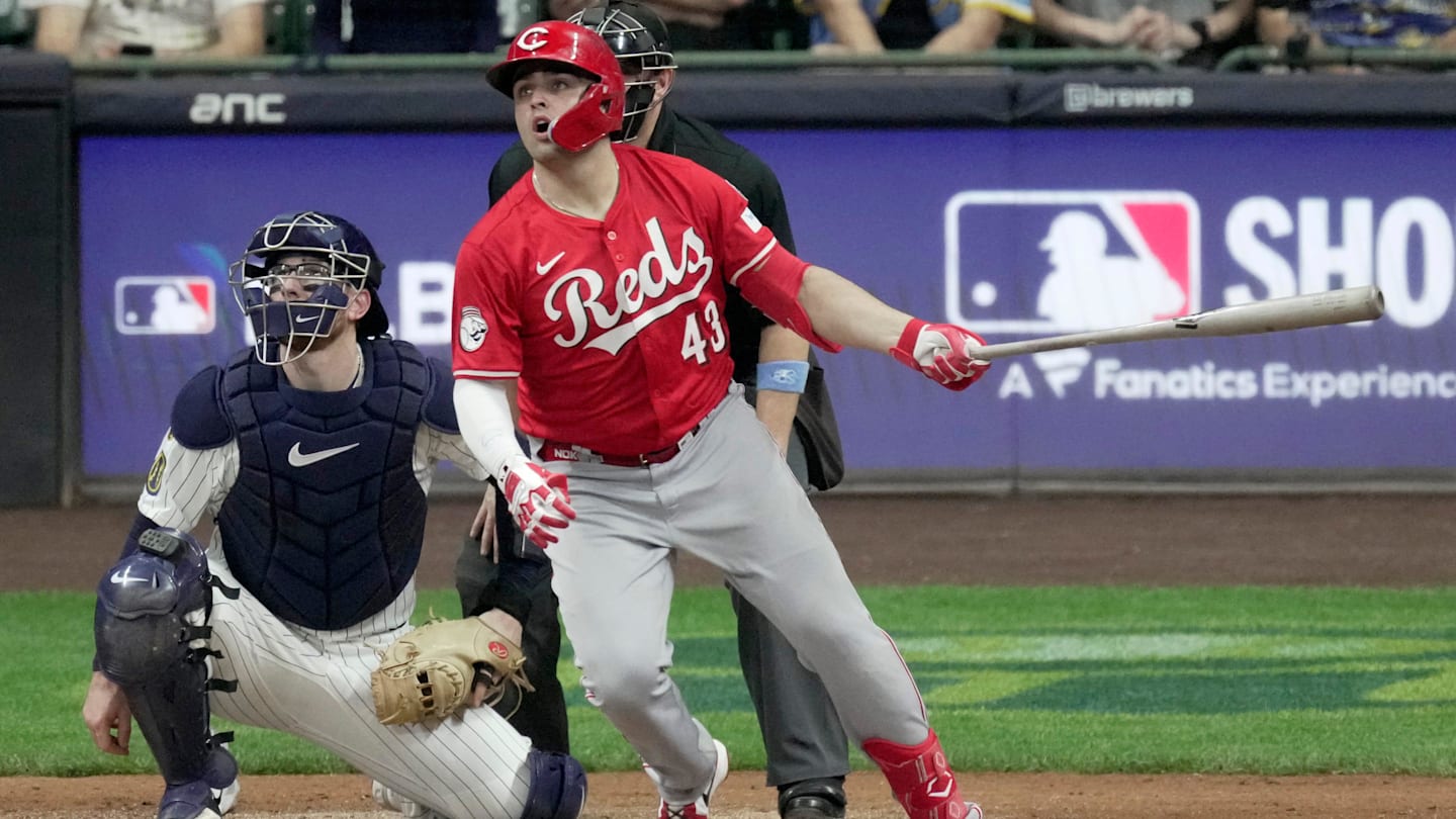 Sal Stewart Makes Reds History in Game 2 of National League Wild Card Series