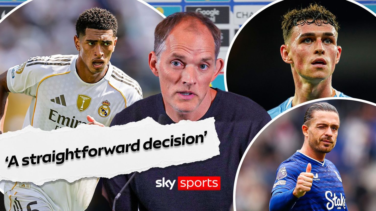 Thomas Tuchel explains Jude Bellingham and Phil Foden England squad omissions | ‘A straightforward decision’