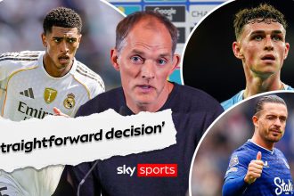Thomas Tuchel explains Jude Bellingham and Phil Foden England squad omissions | ‘A straightforward decision’