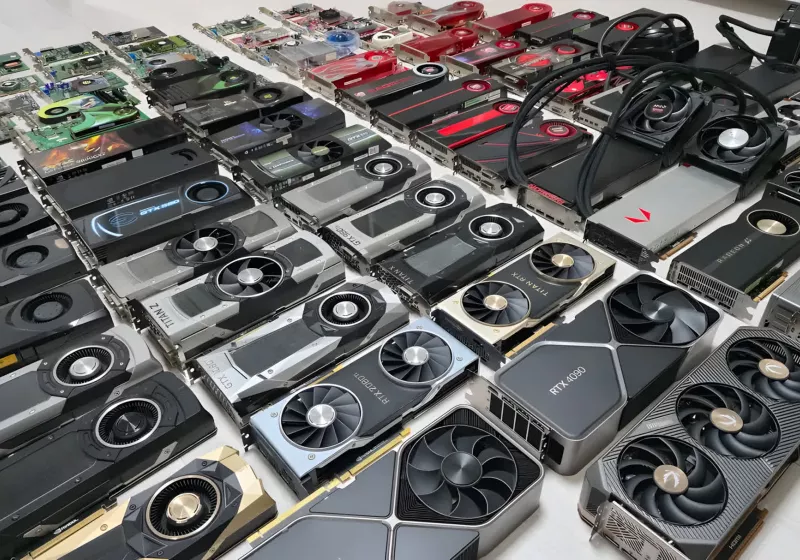 A collector built the ultimate timeline of GPUs from the past 30 years