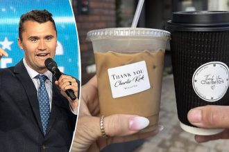 Coffee shop that honored Charlie Kirk sees huge sales surge after it’s ‘flooded with righteous people’