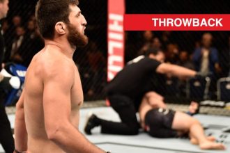 Magomed Ankalaev folded opponent with savage ‘street fighter combo’ to record his very first UFC win