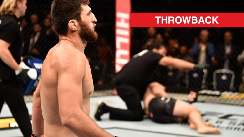 Magomed Ankalaev folded opponent with savage ‘street fighter combo’ to record his very first UFC win