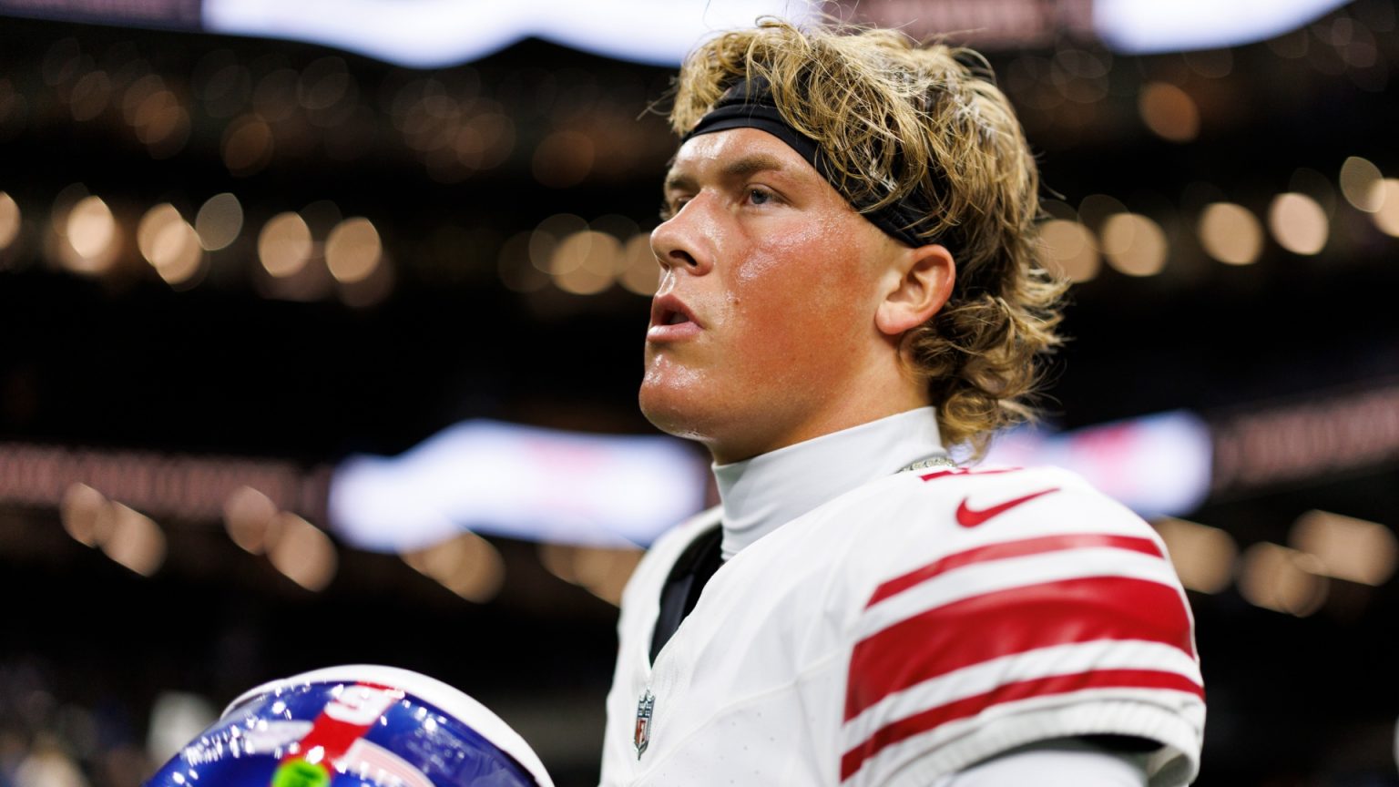Jaxson Dart slams teammate as Saints brutally troll rookie QB over ill-advised pre-game comments