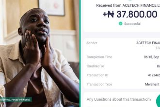 Man confused over what loan app showed after he borrowed N37,800 from them