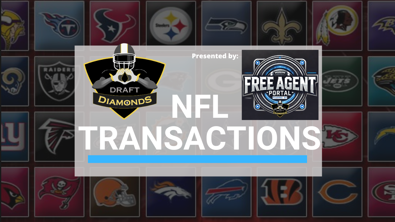 NFL Transactions for October 6, 2025 | Presented by The Free Agent Portal