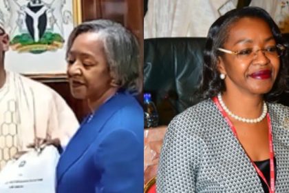 May Agbamuche Takes Over as Acting INEC Chairman from Mahmood Yakubu